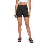 Urban Classics Ladies High Waist Short Cycle Hot Pants in Gr. S in Schwarz