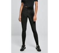 Urban Classics Ladies High Waist Velvet Leggings Frauen Leggings schwarz L