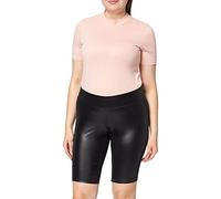 Urban Classics Ladies Imitation Leather Cycle Shorts Damen-Short - schwarz S