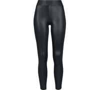 Urban Classics Ladies Imitation Leather Leggings Damen-Leggings - schwarz S