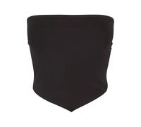 Urban Classics Damen Bandeau-Top TB6872 – mit Knoten – Schwarz XL