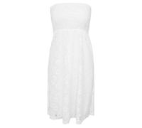 Urban Classics Damen Cocktail Kleid Ladies Laces Dress, Knielang, Gr. 42 (Herstellergröße: XL), Weiß (White 220)