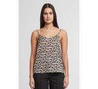 Tanktop URBAN CLASSICS "Urban Classics Ladies Leo Slip Top", Damen, Gr. S, leo, 100% Polyester, normal, Tops Tanktop (10461053-S) leo