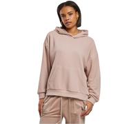 Kapuzenpullover URBAN CLASSICS "Urban Classics Ladies Light Terry Oversized Hoodie", Damen, Gr. S, duskrose, 70% Baumwolle, 30% Polyester, unifarben, oversize, ohne Ausschnitt, Pullover Kapuzenpullove
