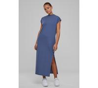 Urban Classics Damen Kleid Ladies Long Extended Shoulder – Loose Fit, 100% Baumwolle, vintageblue L