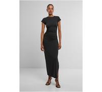 Urban Classics Ladies Long Stretch Jersey Dress Langes Kleid schwarz in XS