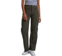 Urban Classics Ladies Loose Utility Stretch Twill Pants blackolive, 33