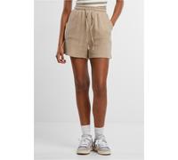 Urban Classics - Ladies Musselin Chalkdust - Shorts - Beige - M - 100% Baumwolle,Baumwolle Beige M