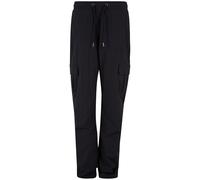 Urban Classics Ladies Nylon Cargohosen in Gr. XL in Schwarz