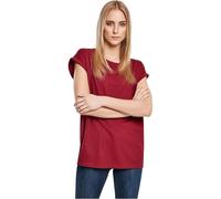 Urban Classics Ladies Organic Extended Shoulder Tee Frauen T-Shirt schwarz