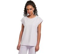 Urban Classics Ladies Organic Extended Shoulder Tee Frauen T-Shirt schwarz