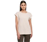 Urban Classics Ladies Organic Extended Shoulder Tee Frauen T-Shirt schwarz