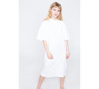 Urban Classics - Ladies Organic Long Oversized White - Kleid Weiß S