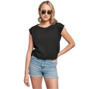 Urban Classics Damen T-Shirt Ladies Organic Short Tee Black-XS