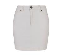 Urban Classics Ladies Organic Stretch Denim Mini Skirt in Gr. 28 in Beige