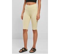 Urban Classics Ladies Organic Stretch Jersey Cycle Shorts Softyellow Größe: XS | Kurze Sporthosen Outlet | Damen | Gelb