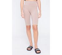 Urban Classics - Ladies Organic Stretch Jersey Cycle Softtaupe - Shorts - Braun - S - 95% Biobaumwolle, 5% Elastan,Jersey Braun S