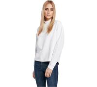 Urban Classics Damen Pullover Ladies Oversized High Neck Crew White-XL