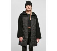 Urban Classics - Ladies Oversized Sherpa Quilted Black - Jacke - Schwarz - S - Obermaterial: 100% Polyester; Futter: 100% Polyester Schwarz S