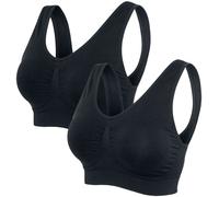 Urban Classics Ladies Pads Sport Bra Wäsche-Set schwarz in M
