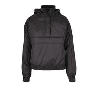 Urban Classics Damen Panel-gepolsterte Pull-Over-Jacke Größe M Schwarz