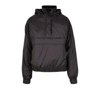 Urban Classics Damen Panel-gepolsterte Pull-Over-Jacke Größe M Schwarz