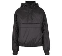 Urban Classics Ladies Panel Padded Pull Over Jacket Black L