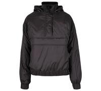 Urban Classics Ladies Panel Padded Pull Over Jacket in Gr. M in Schwarz