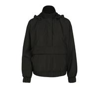 Urban Classics Ladies Panel Pull Over Jacket in Gr. L in Schwarz