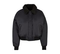 Urban Classics Ladies Pilot Bomber Jacket in Gr. XS in Schwarz