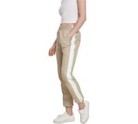 Urban Classics Ladies Piped Track Pants Concrete/electriclime XL