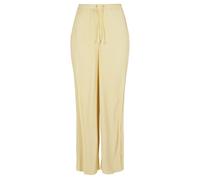 Urban Classics Ladies Plisse Pants in Gr. S in Gelb