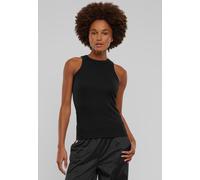 Urban Classics Ladies Racer Back Rib Top Top schwarz in L