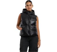 Urban Classics Glänzende Pufferweste Mit Kapuze Aus Recyceltem Material für Damen - M