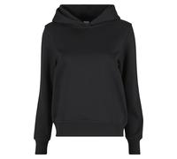 Urban Classics Damen Kapuzenpullover Ladies Regular Hoodie 100% Baumwolle Schwarz 3XL