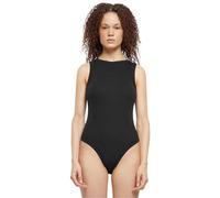 Urban Classics Damen Body – Gerippter Tank-Body, Schwarz, Größe 4XL