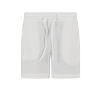 Urban Classics Ladies Seersucker Shorts White Größe: XS | Kurze Sporthosen Outlet | Damen | Weiß