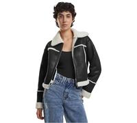 Urban Classics Ladies Shearling Übergangsjacke in Gr. XL in Schwarz
