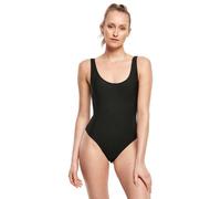Urban Classics Ladies Shiny Rib Body Damen-Top - schwarz M