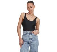 Urban Classics Damenbody Curvy Shiny Rib Schwarz Größe XXL