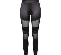 Urban Classics Leggings Shiny Tech Mesh Damen Schwarz Größe XS