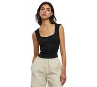 Urban Classics Corsagen-Top Short Damen Schwarz Größe S
