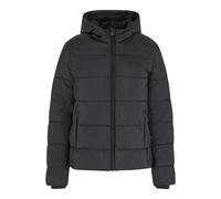Urban Classics Ladies Short With Hood Puffer Jacket in Gr. S in Schwarz