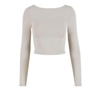 Urban Classics Damen Ladies Slim Fit Longsleeve TB7721 Cloud-XS