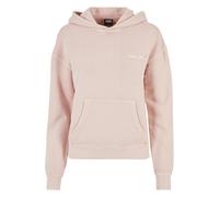 Urban Classics Ladies Small Embroidery Terry Hoody in Gr. L in Braun