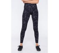 Urban Classics - Ladies Soft Aop Blackmarble - Leggings - Schwarz - M - 92% Polyester, 8% Elasthan,Jersey Schwarz M