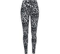 Urban Classics Damen, Yoga Pants, Blackleo, XXL