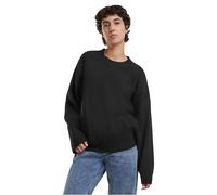 Rundhalspullover URBAN CLASSICS "Urban Classics Ladies Soft Oversized Sweater", Damen, Gr. M, schwarz, 76% Polyester, 10% Polyacryl, 8% Polyamid, 6% Elasthan, unifarben, oversize, Rundhals, Pullover R