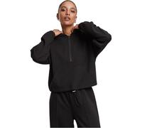 Urban Classics Damen Ladies Soft Touch Zip Hoodie TB7709 Black-M