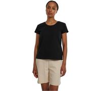 Urban Classics Ladies Sorona Regular T-Shirts in Gr. XXL in Schwarz